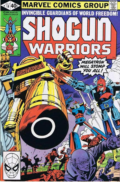 Cover for Shogun Warriors (Marvel, 1979 series) #18 [Direct]