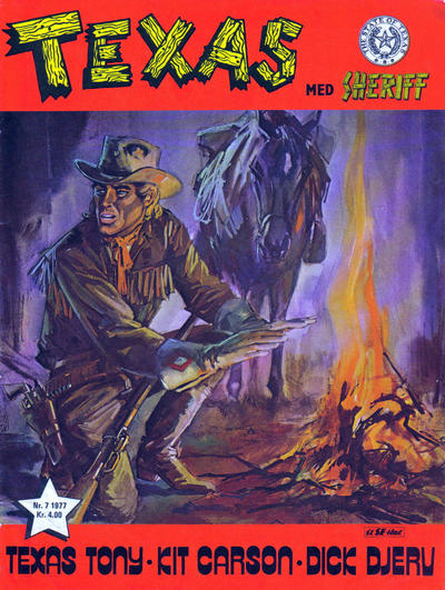 Cover for Texas med Sheriff (Serieforlaget / Se-Bladene / Stabenfeldt, 1976 series) #7/1977