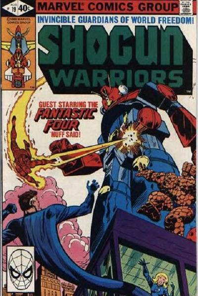 Cover for Shogun Warriors (Marvel, 1979 series) #19 [Direct]