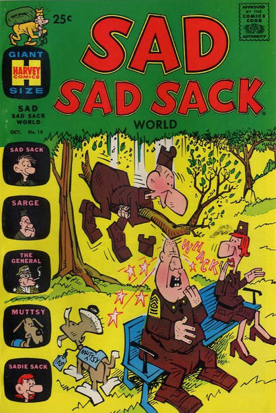 Cover for Sad Sad Sack (Harvey, 1964 series) #10