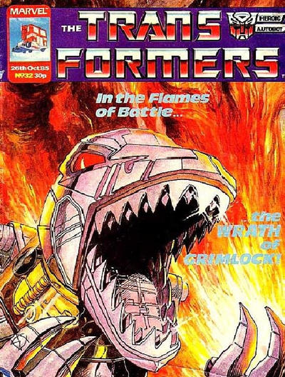 Cover for The Transformers (Marvel UK, 1984 series) #32