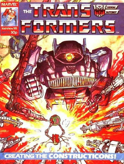 Cover for The Transformers (Marvel UK, 1984 series) #35
