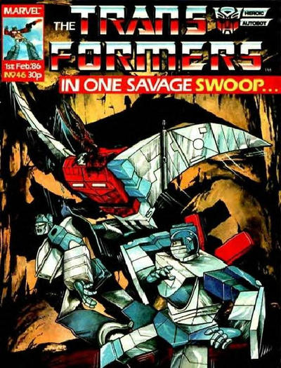 Cover for The Transformers (Marvel UK, 1984 series) #46