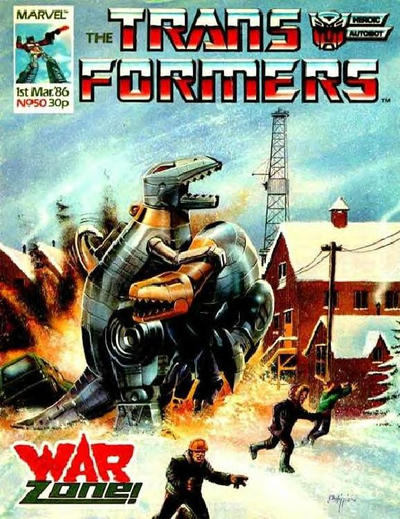 Cover for The Transformers (Marvel UK, 1984 series) #50