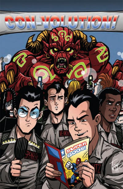 Cover for Ghostbusters: Con-Volution (IDW, 2010 series) [Cover RI]