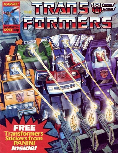 Cover for The Transformers (Marvel UK, 1984 series) #53