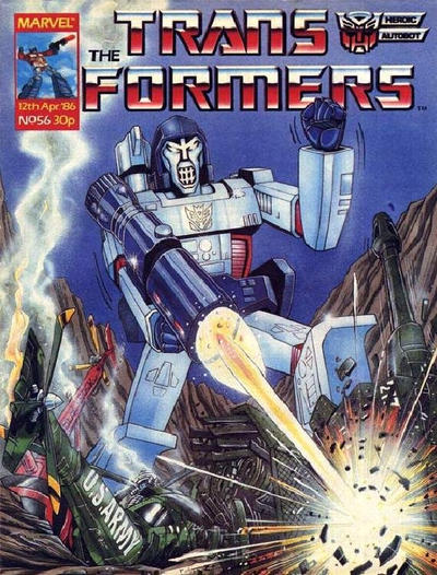 Cover for The Transformers (Marvel UK, 1984 series) #56
