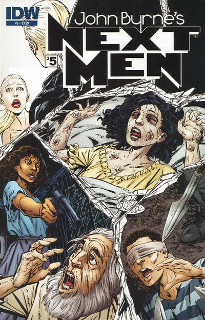 Cover for John Byrne's Next Men (IDW, 2010 series) #5 [Regular Cover]