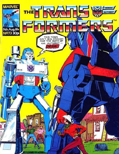 Cover for The Transformers (Marvel UK, 1984 series) #73
