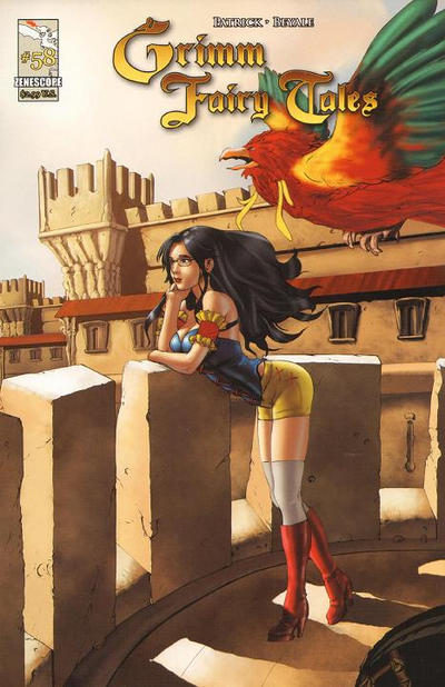 Cover for Grimm Fairy Tales (Zenescope Entertainment, 2005 series) #58 [Cover A - Steven Cummings]