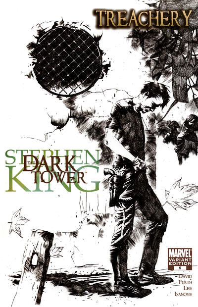 Cover for Dark Tower: Treachery (Marvel, 2008 series) #5 [Sketch Variant Edition]