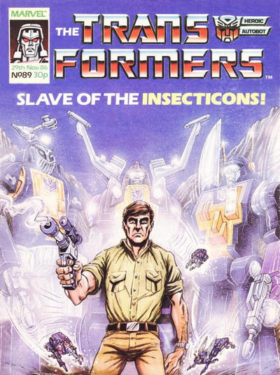 Cover for The Transformers (Marvel UK, 1984 series) #89