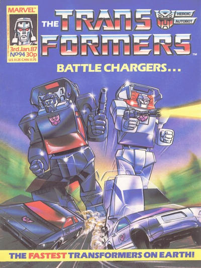 Cover for The Transformers (Marvel UK, 1984 series) #94