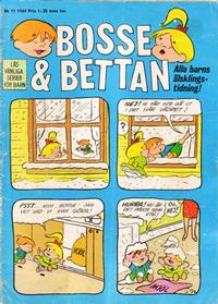 Cover Thumbnail for Bosse och Bettan (Centerförlaget, 1963 series) #11/1964