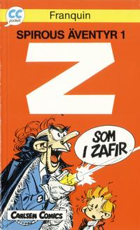 Cover Thumbnail for CC pocket (Carlsen/if [SE], 1990 series) #3 - Spirous äventyr 1: Z som i Zafir