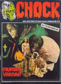 Cover Thumbnail for Chock (Semic, 1972 series) #6/1974