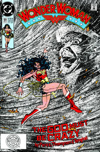 Cover for Wonder Woman (DC, 1987 series) #51 [Direct]