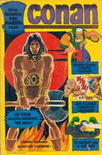 Cover for Conan (Semic, 1973 series) #1/1973