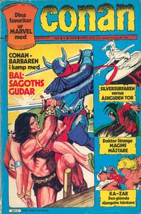 Cover Thumbnail for Conan (Semic, 1973 series) #4/1974