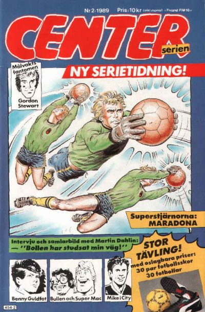 Cover for Centerserien (Atlantic Förlags AB, 1989 series) #2/1989