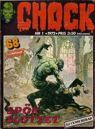 Cover for Chock (Semic, 1972 series) #1/1972