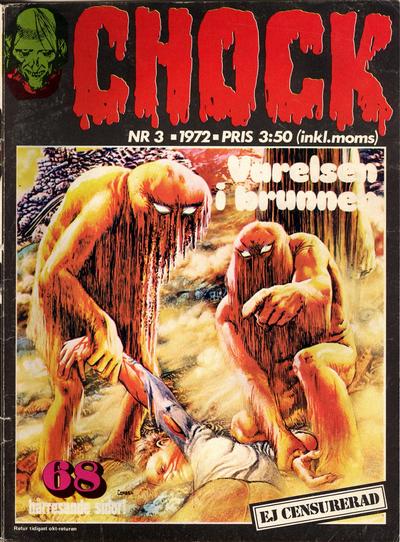 Cover for Chock (Semic, 1972 series) #3/1972