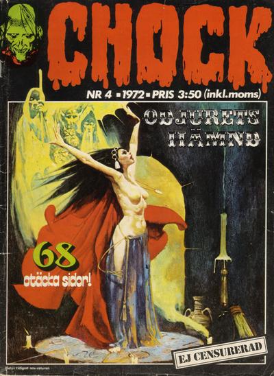 Cover for Chock (Semic, 1972 series) #4/1972