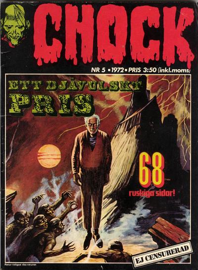 Cover for Chock (Semic, 1972 series) #5/1972