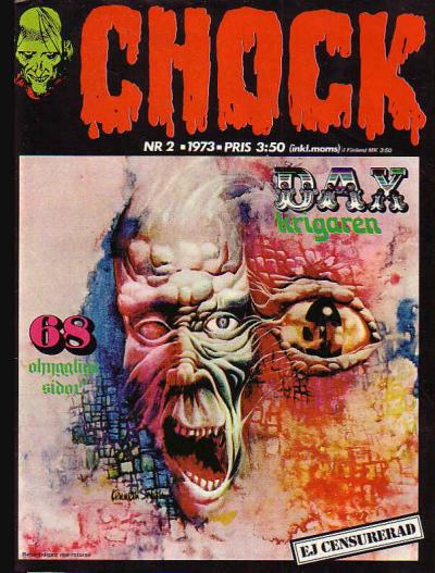 Cover for Chock (Semic, 1972 series) #2/1973