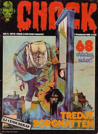 Cover for Chock (Semic, 1972 series) #5/1973