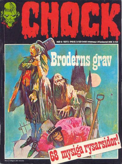Cover for Chock (Semic, 1972 series) #9/1973