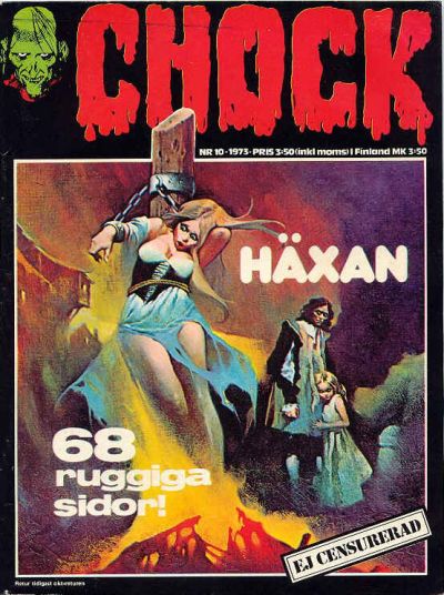 Cover for Chock (Semic, 1972 series) #10/1973