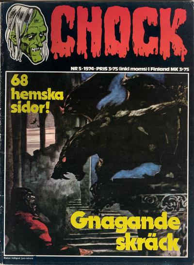 Cover for Chock (Semic, 1972 series) #5/1974