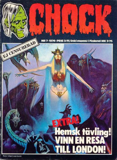 Cover for Chock (Semic, 1972 series) #7/1974