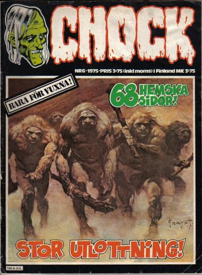 Cover for Chock (Semic, 1972 series) #6/1975