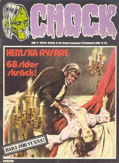 Cover for Chock (Semic, 1972 series) #7/1975