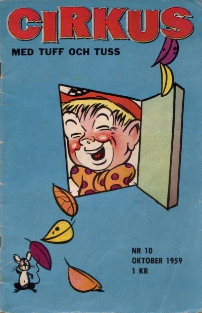 Cover for Cirkus med Tuff och Tuss (Åhlén & Åkerlunds, 1959 series) #10/1959