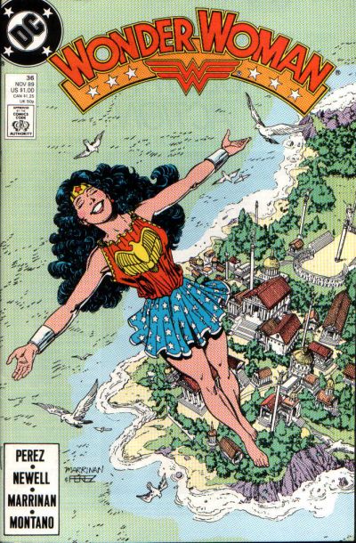 Cover for Wonder Woman (DC, 1987 series) #36 [Direct]