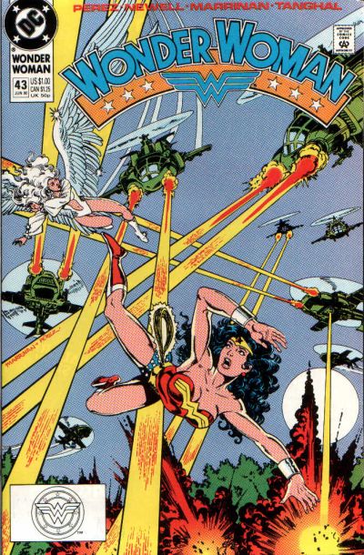 Cover for Wonder Woman (DC, 1987 series) #43 [Direct]