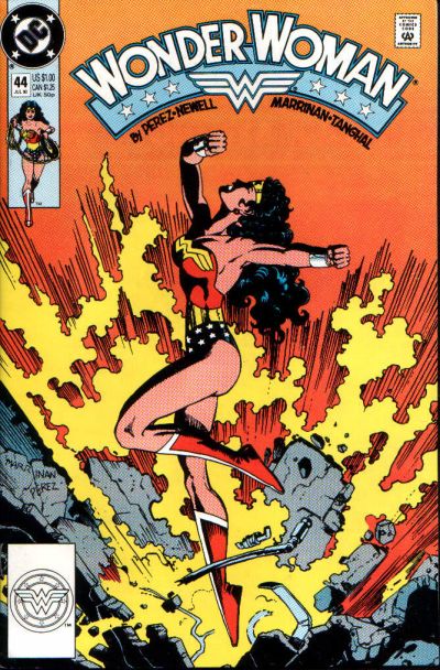 Cover for Wonder Woman (DC, 1987 series) #44 [Direct]