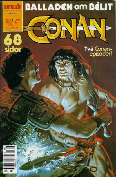Cover for Conan (Semic, 1990 series) #2/1991