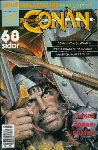 Cover for Conan (Semic, 1990 series) #5/1991