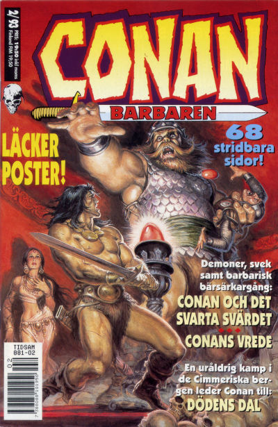 Cover for Conan (Semic, 1990 series) #2/1993