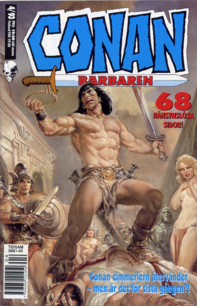 Cover for Conan (Semic, 1990 series) #4/1993