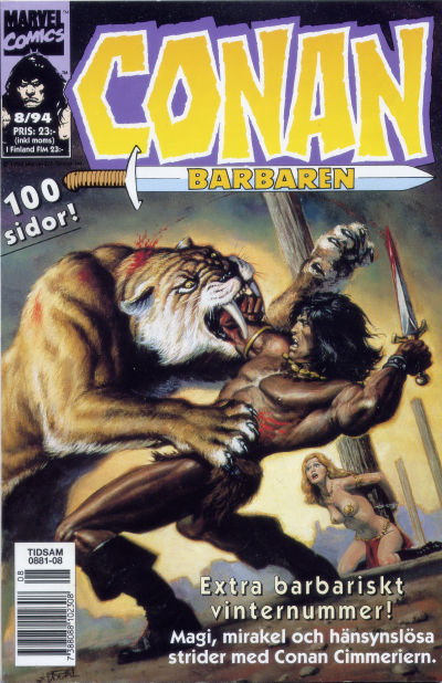 Cover for Conan (Semic, 1990 series) #8/1994