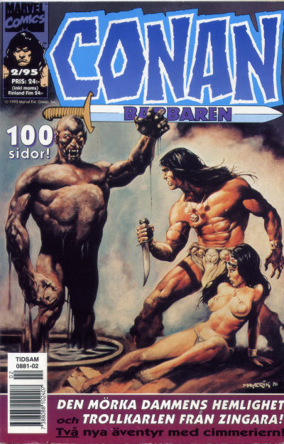 Cover for Conan (Semic, 1990 series) #2/1995
