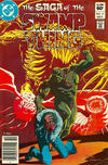 Cover for The Saga of Swamp Thing (DC, 1982 series) #17 [Newsstand]
