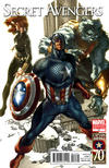 Cover for Secret Avengers (Marvel, 2010 series) #11 [Captain America 70th Anniversary Variant Cover]