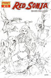 Cover Thumbnail for Red Sonja (2005 series) #16 [Mel Rubi Retailer Incentive Sketch Cover]