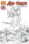 Cover Thumbnail for Red Sonja (2005 series) #19 [Sean Chen Retailer Incentive Sketch Cover]